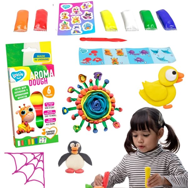 Plasticine Modeling Clay Creative Set 9 färger 41199