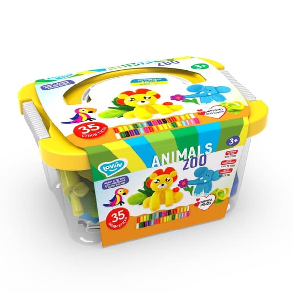 Animal Creation Kit Plasticine Deg Plasticine Formar 41221