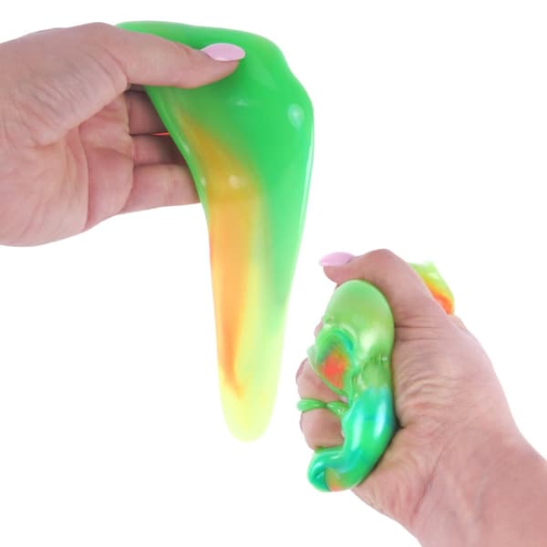 Slime Plastic Gel Neon Slime Rainbow Anti-Stress 400ml 80143