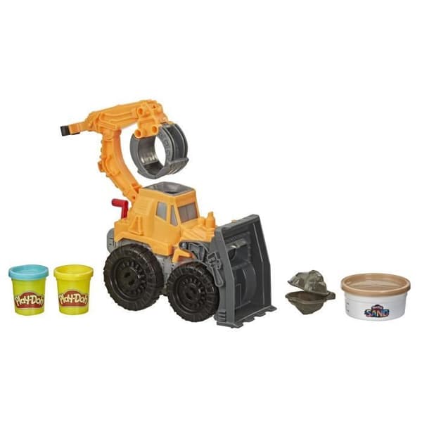 Play-Doh-hjul - PLAYDOH - Grävmaskinen - Modelllera - Byggleksak för barn