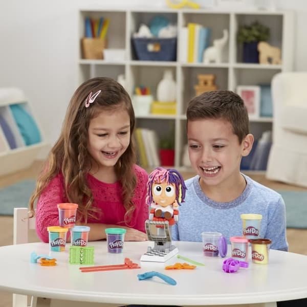 PLAY-DOH - frisörsalong Kreativ frisör - kreativt spel för barn från 3 år - Klassikerna