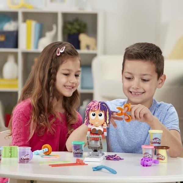 PLAY-DOH - frisörsalong Kreativ frisör - kreativt spel för barn från 3 år - Klassikerna