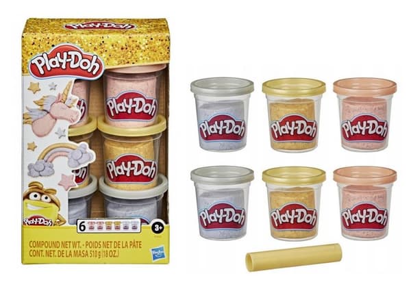 Play-Doh Metallrör 6-pack E9433 Hasbro