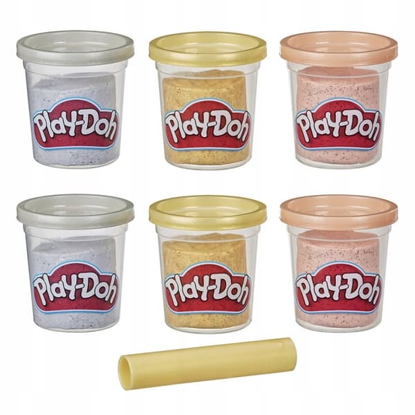 Play-Doh Metallrör 6-pack E9433 Hasbro