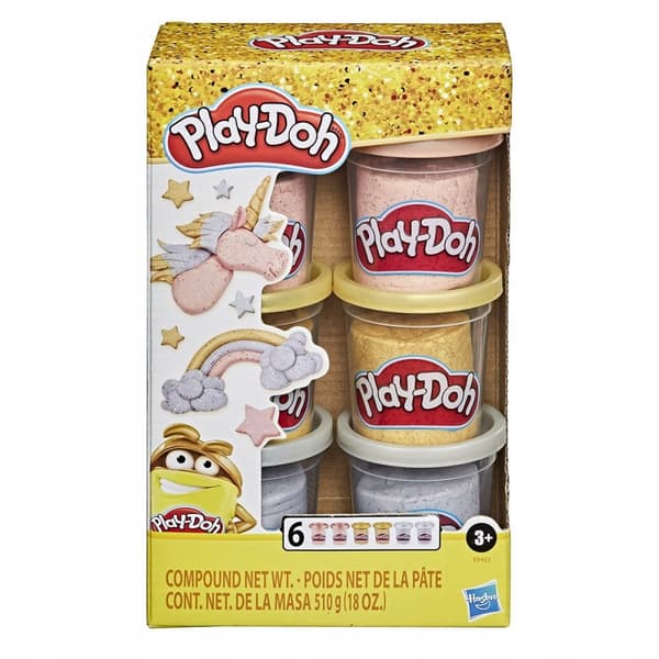 Play-Doh Metallrör 6-pack E9433 Hasbro
