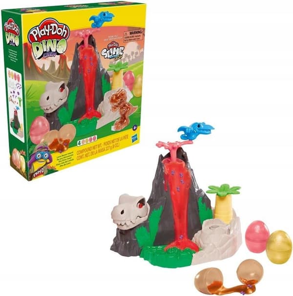 Play-Doh F1500 SLIME Hasbro Dinosaurie Vulkanö