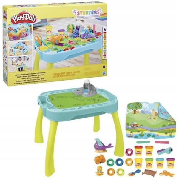 Hasbro Play-Doh Allt-i-ett Kreativt Startset KREATIVT BORD