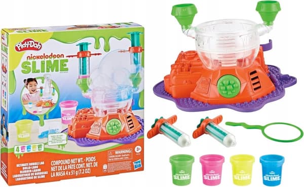 PLAY-DOH NICKELODEON ULTIMATE BUBBLE LAB SÆT SLIMEDEJ F8784