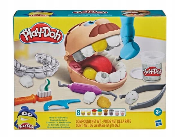Hasbro Play-Doh Tandlægeler F1259 PlayDoh