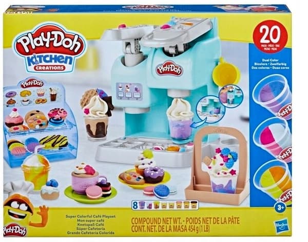 Play-Doh Play-Doh Superfärgglatt Caféset