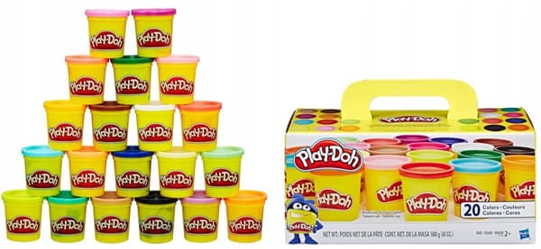 Play-Doh Play-Doh Super -muovimuovasarja, 20 tuubia, A7924