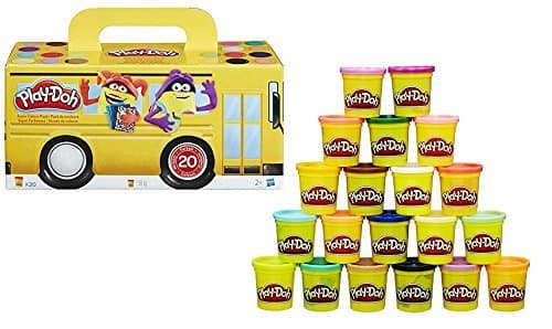 Play-Doh Play-Doh Super -muovimuovasarja, 20 tuubia, A7924