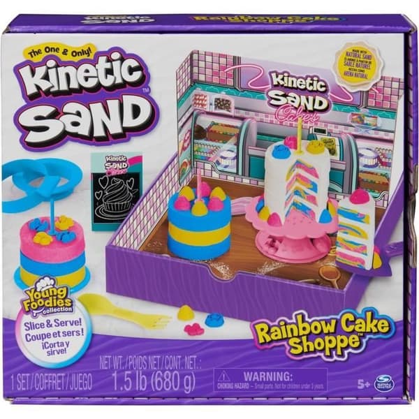 Sandkaksstation i kinetisk sand