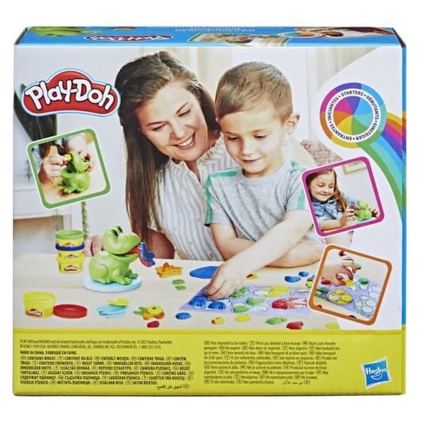 Play-Doh The Color Frog, modelleringsdeg, kreativ leksak för barn från 3 år och uppåt