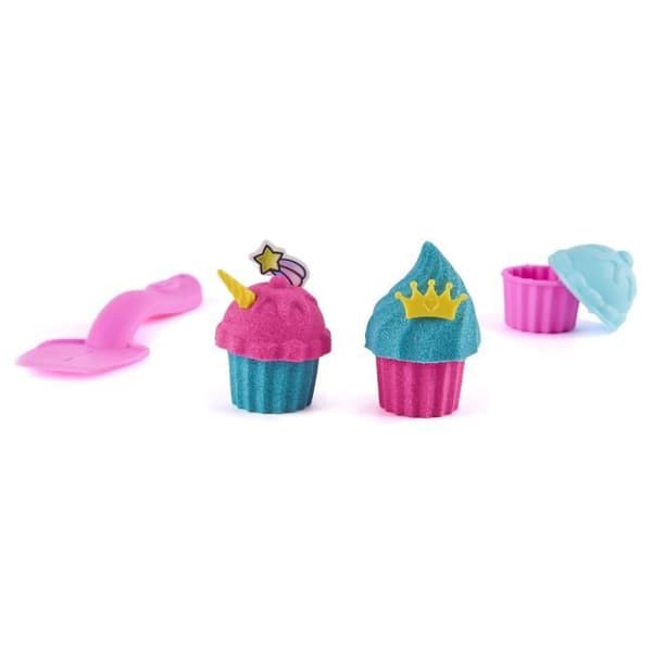 Modelleringssandspel - SPIN MASTER - Unicorn Pastry Box - 453g - Glitter och neon
