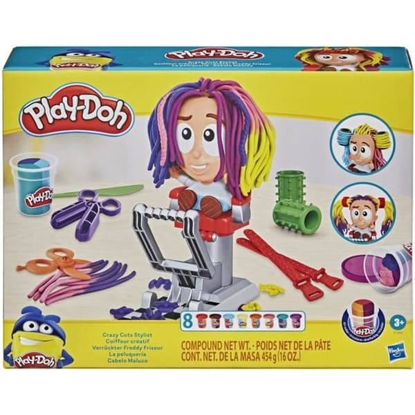 PLAY-DOH - frisörsalong Kreativ frisör - kreativt spel för barn från 3 år - Klassikerna