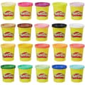 Miniatyrbild 1 av 2: Play-Doh 20 Jars Modeling Compound, Super Colors, 84 g vardera