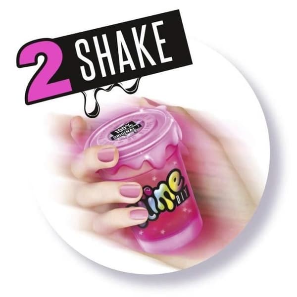 CANAL TOYS - SO SLIME DIY - Paket med 6 Slime Shakers - Cosmic & Rainbow - Skapa dina egna slimes!