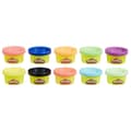 Miniatyrbild 3 av 3: PLAY-DOH Modeling Clay - Party Tube Colors - 10 krukor à 28g vardera