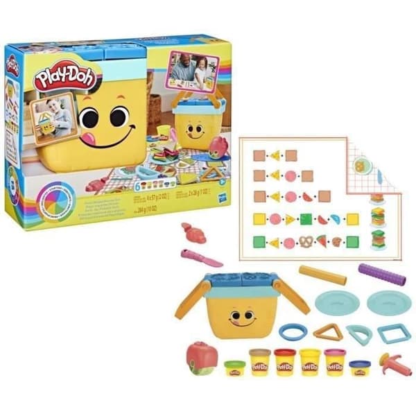 Play-Doh, Shapes Picknick, Plasticineleksaker för förskolor