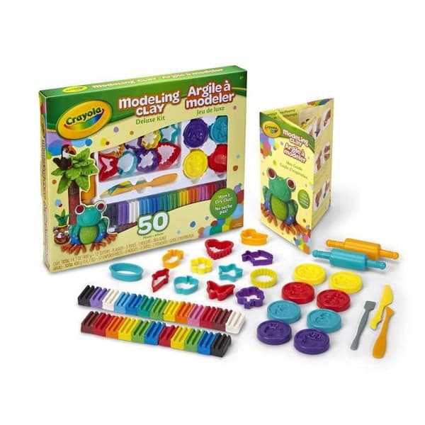 Crayola Deluxe 50 delar modelllera kit