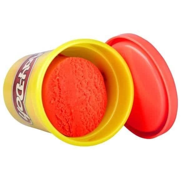 PLAY-DOH modelllera - 12 burkar à 112g, röd färg
