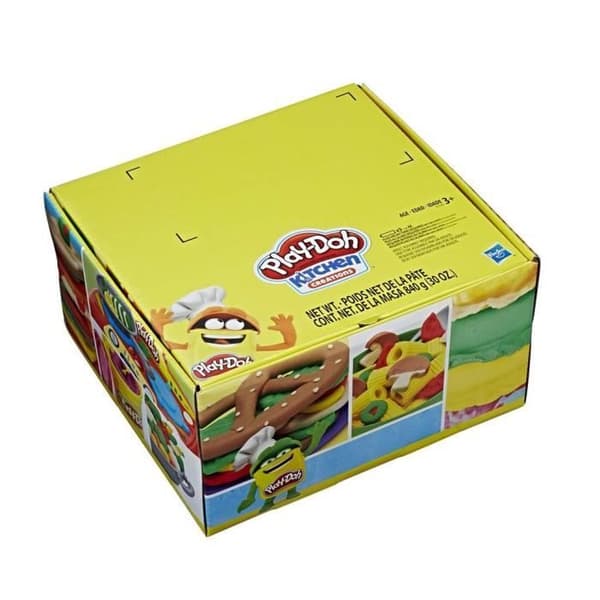 PLAY-DOH - Le Petit Traiteur - Modelllera med kökstillbehör och fräsande ljud