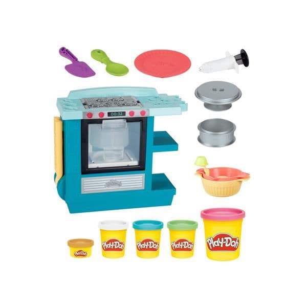 PLAY-DOH Födelsedagstårta med 5 krukor - Köksskapelser - Giftfri modelllera - för barn - från 3 år