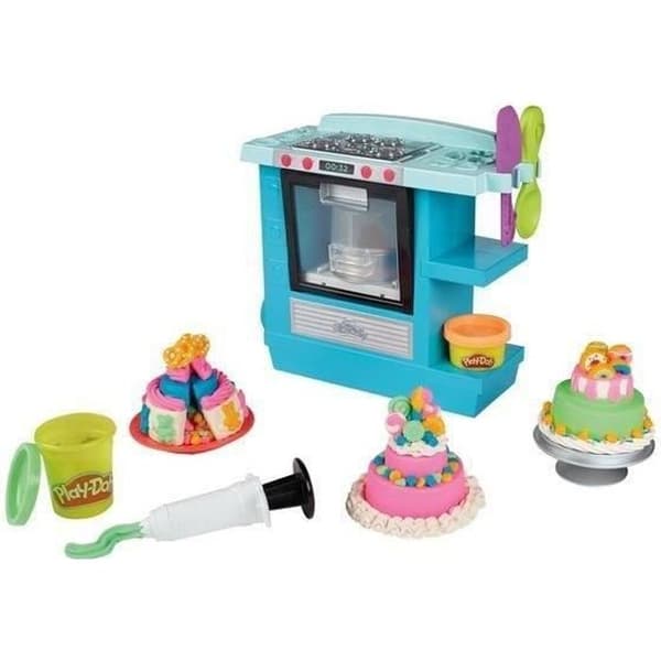 PLAY-DOH Födelsedagstårta med 5 krukor - Köksskapelser - Giftfri modelllera - för barn - från 3 år