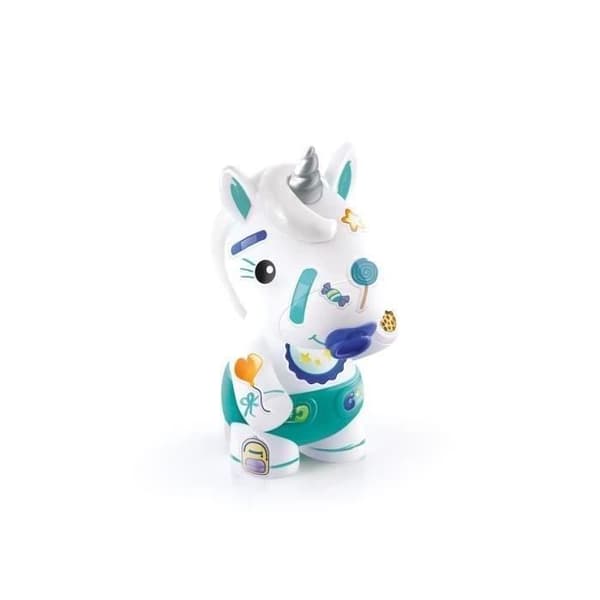 Canal Toys - Enhörningsfamiljen, lysande enhörningsmamma och två bebisfigurer att dekorera - OFG 287
