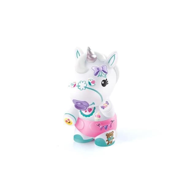 Canal Toys - Enhörningsfamiljen, lysande enhörningsmamma och två bebisfigurer att dekorera - OFG 287