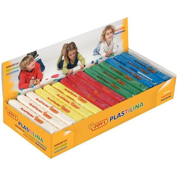 JOVI - Plasticine modellera - låda med 15 ...