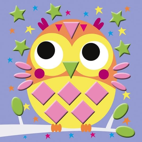 JANOD Small Animals Foam Modeling Clay Creative Kit - Från 4 år