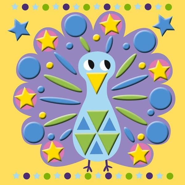 JANOD Small Animals Foam Modeling Clay Creative Kit - Från 4 år