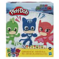 Miniatyrbild 1 av 4: PLAY-DOH - PJ Masks plastkonstaktivitetslåda - 12 krukor giftfri modelllera - från 3 år - Hjältarna