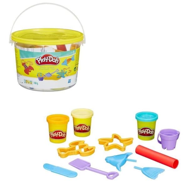 PLAY-DOH - Modelleringsdeg - Minifat (1 slumpmässig kruka) - Flerfärgad - från 3 år och uppåt