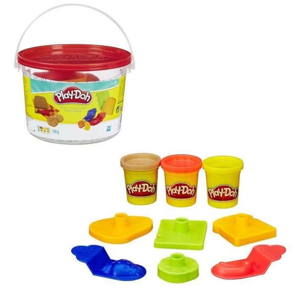 PLAY-DOH - Modelleringsdeg - Minifat (1 slumpmässig kruka) - Flerfärgad - från 3 år och uppåt