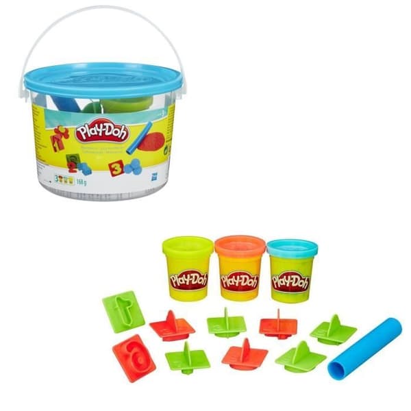 PLAY-DOH - Modelleringsdeg - Minifat (1 slumpmässig kruka) - Flerfärgad - från 3 år och uppåt