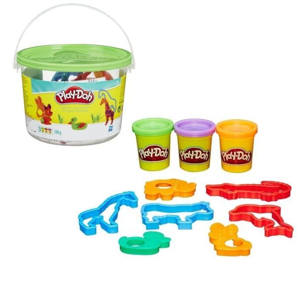 PLAY-DOH - Modelleringsdeg - Minifat (1 slumpmässig kruka) - Flerfärgad - från 3 år och uppåt