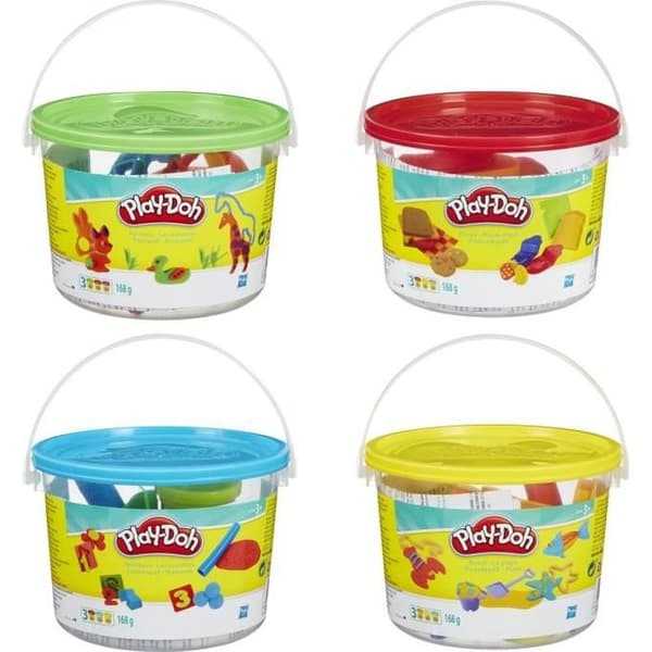 PLAY-DOH - Modelleringsdeg - Minifat (1 slumpmässig kruka) - Flerfärgad - från 3 år och uppåt