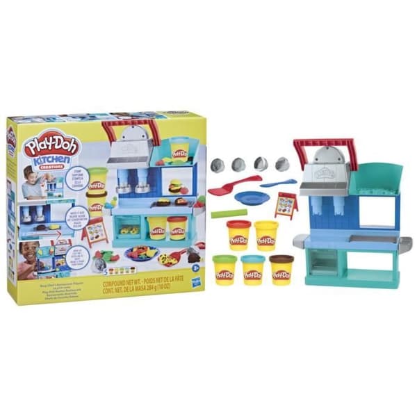 Play-Doh Le p'tit resto - Kitchen Creations - Köksset med modelllera