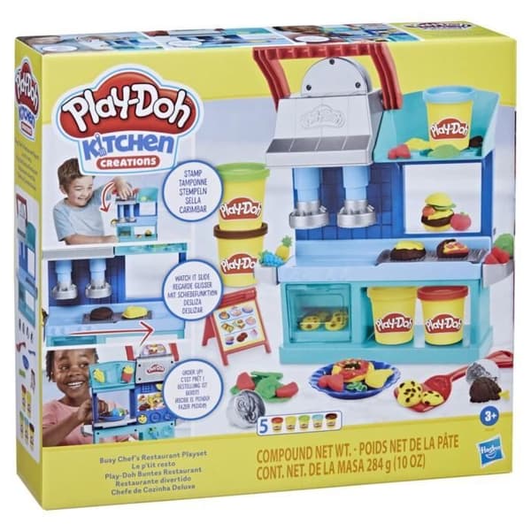 Play-Doh Le p'tit resto - Kitchen Creations - Köksset med modelllera