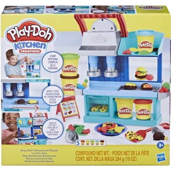 Play-Doh Le p'tit resto - Kitchen Creations - Köksset med modelllera