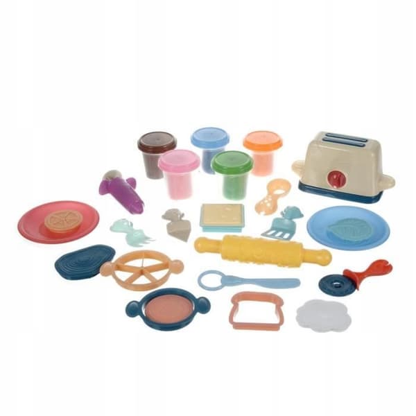 Leksakset med spruta för deg, rostat bröd och modellera - Play-Doh - Ny