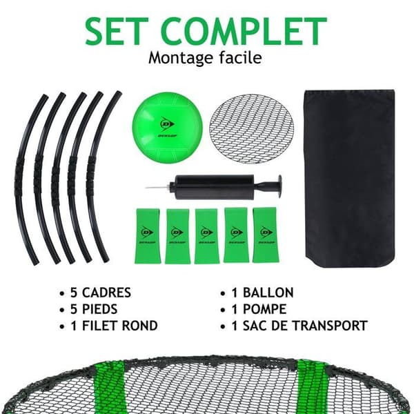 Dunlop Roundnet Set Inkl. Resväska