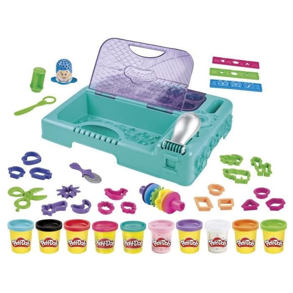 Play-Doh - Kreativ studio med mer än 30 verktyg och 10 krukor modelllera - Klassikerna