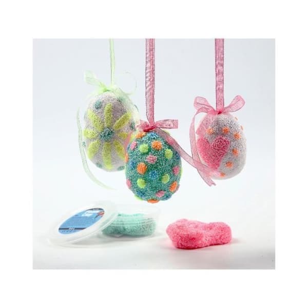 Foam Clay Beaded Modeling Clay Set - FOAM CLAY - Set om 6 - Glittrigt - Flerfärgad
