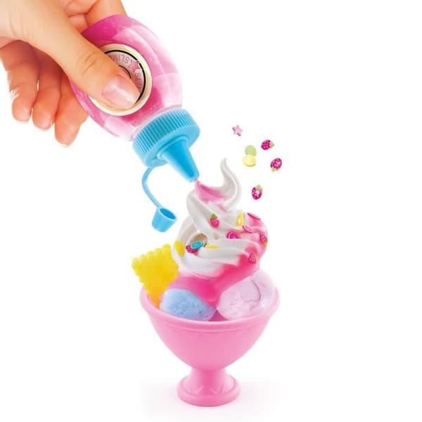 CANAL TOYS - So Slime - Slime factory glass - Slime Fluffy ice cream factory - SSC 180