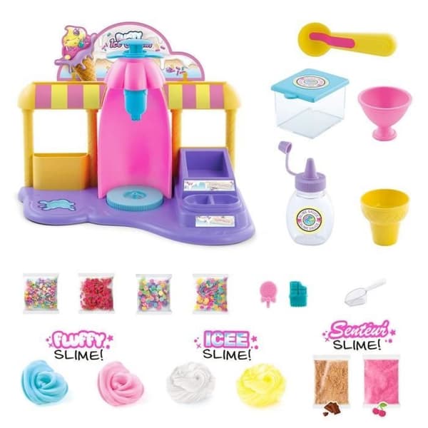 CANAL TOYS - So Slime - Slime factory glass - Slime Fluffy ice cream factory - SSC 180