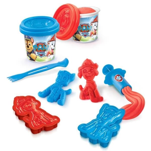 Paw Patrol-ryggsäck fylld med modelllera och tillbehör - Creative Leisure - Canal Toys
